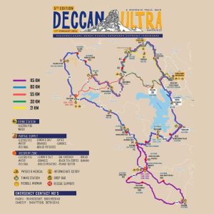 Deccan ultra route map