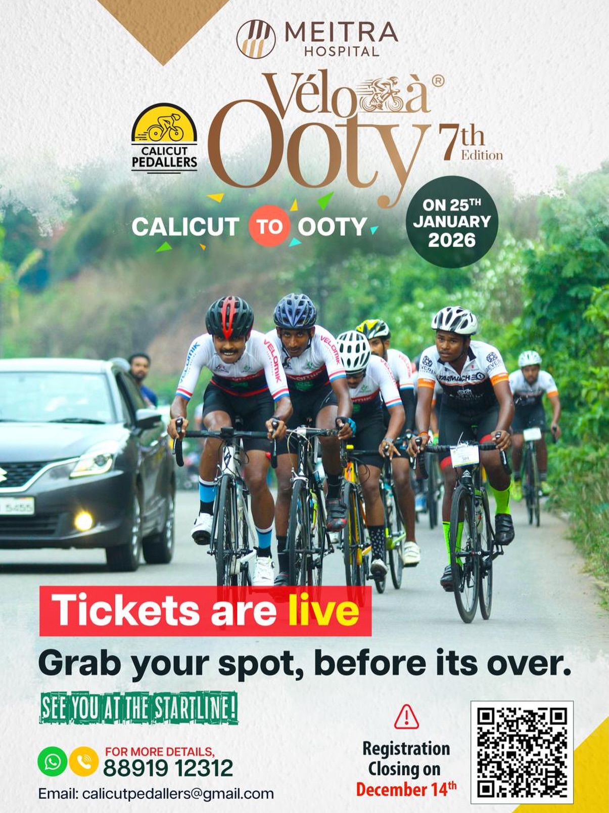 Meitra Velo a Ooty zen mountain cycling