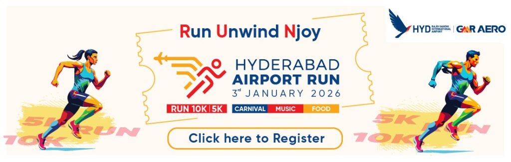Hyd Airport run Zen mountain