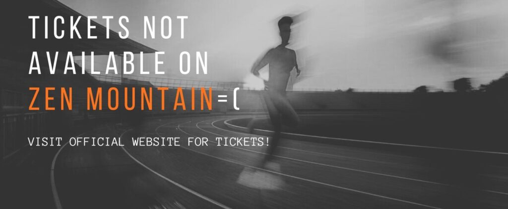 Tickets not available on zen