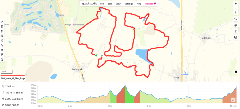 BMF Ultra 2026 GPX File Zen Mountain
