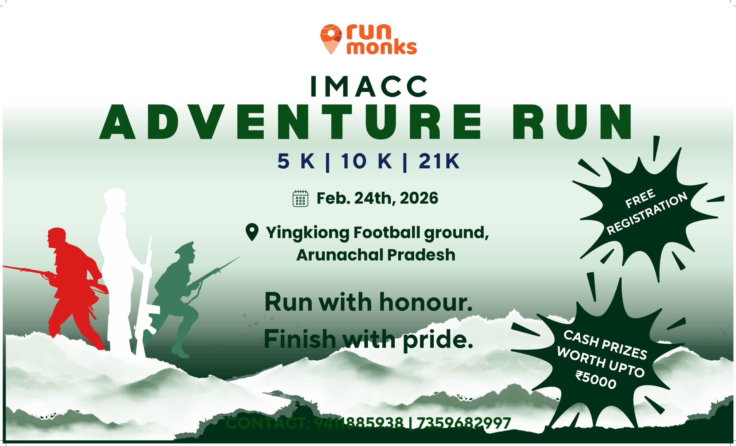 imacc adventure Run zen mountain banner