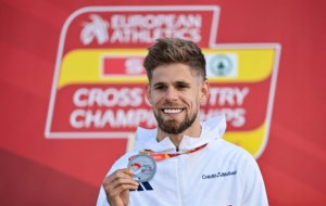 Jimmy Gressier european 5k record road running april zen mountain